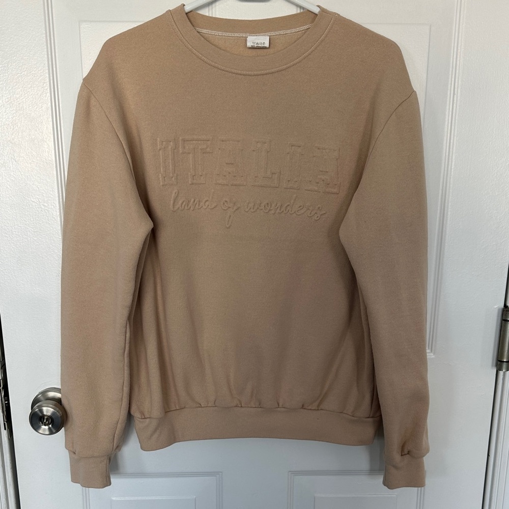 Beige Sweatshirt